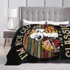Calvined and Hobbes  Blanket Quality Soft  Throw Blanket Winter Camping Living Room Novelty Bedspread