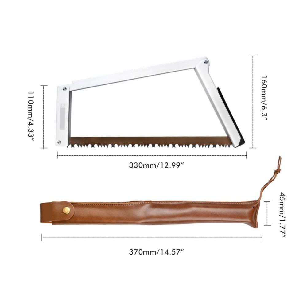 Durable 13 Inch Camp Saw Rectangular Multifunctional Portable Saw Lightweight Heavy Duty Folding Saw Woodworking