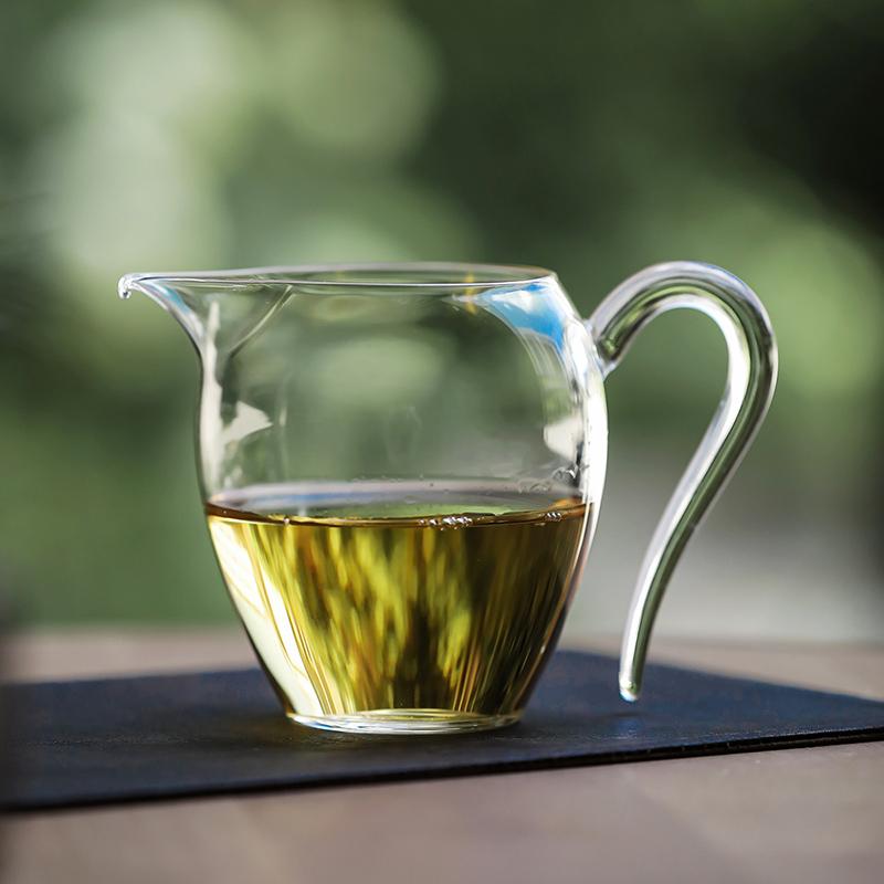 Timeless Glass Fair Cup Tea Divider High-End Kung Fu Tea Set Accessories High Temperature Resistant Electric Ceramic Stove Compatible 240ml чистый