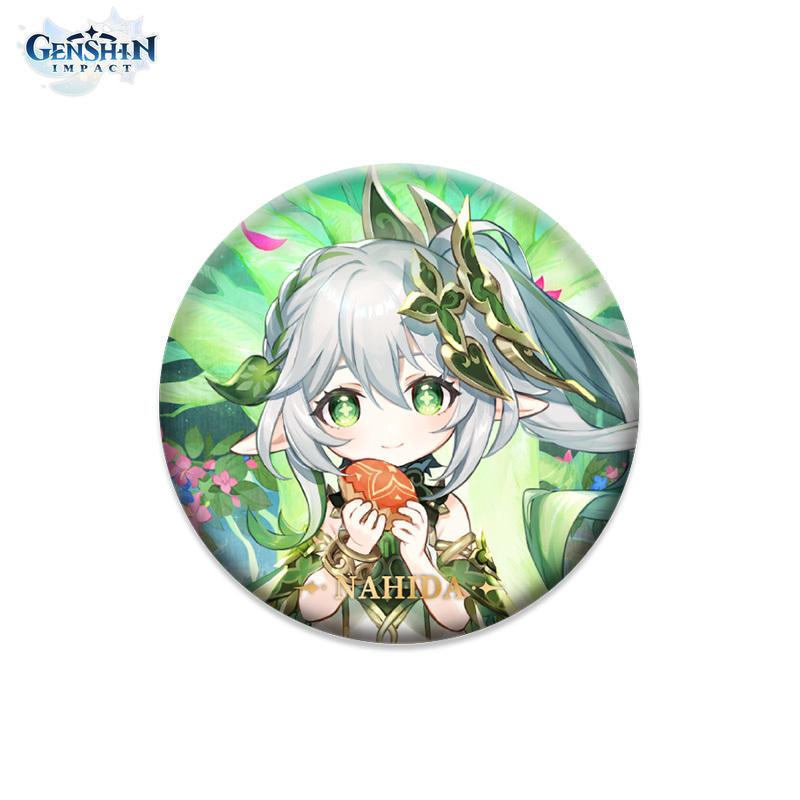 Authorized By MiHoYo 58mm Genshin Impact Theme Serie Character Badges