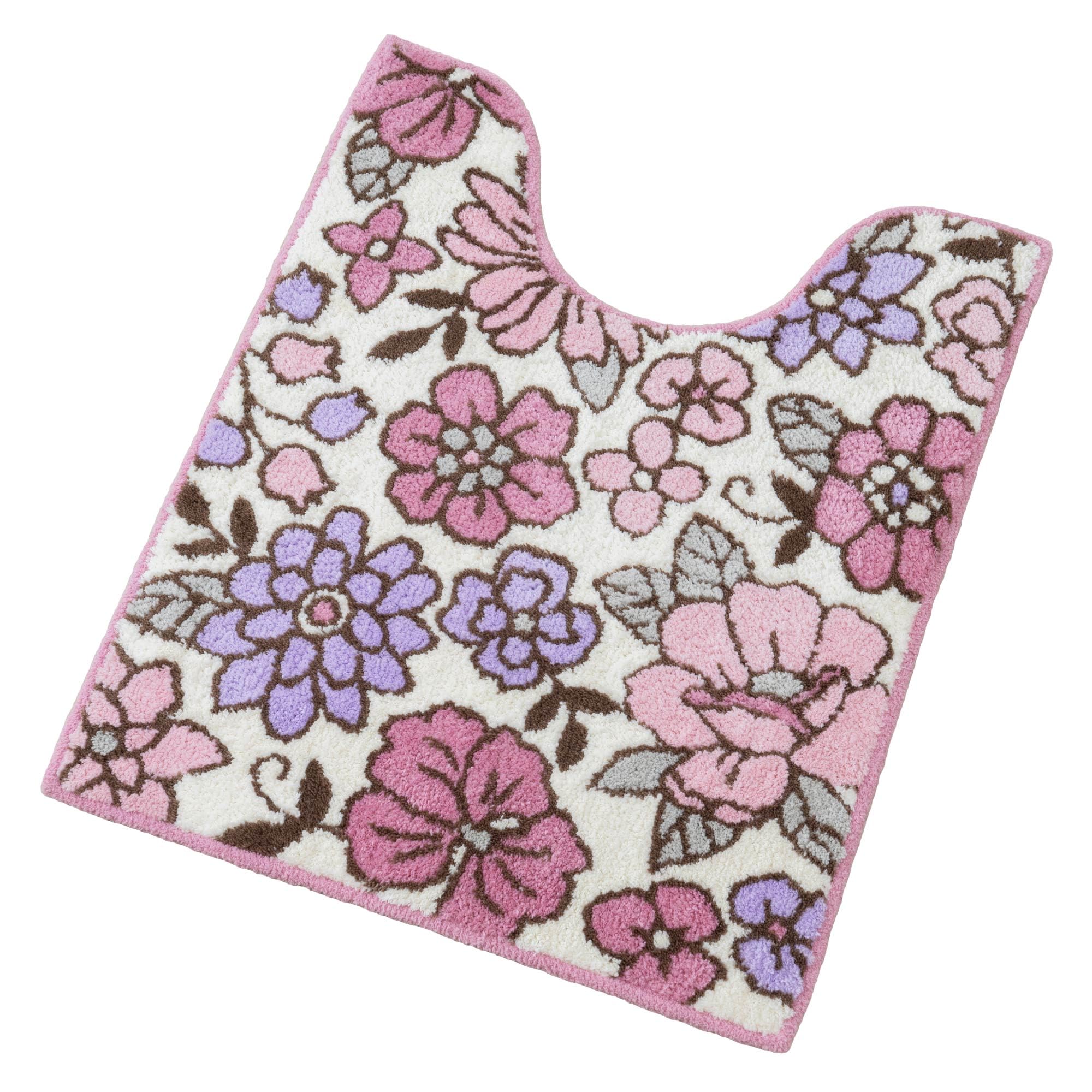 

Senko (SDS) Charlotte Toilet Mat, Approx. 75 x 60 cm, Rose, 51937