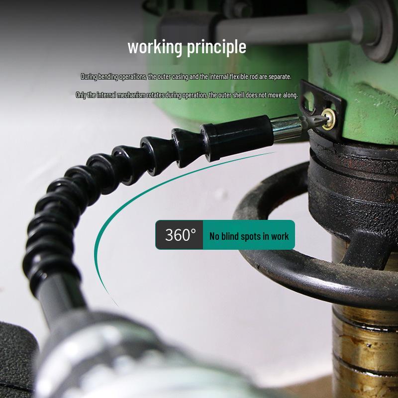 Universal Flexible Shaft Extension for Drills and Electric Screwdrivers