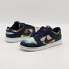 DM0108-400 Nike Dunk Low Graffiti Navy Yellow Obsidian Summit White Red (Men's)