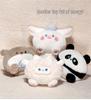 Panda Otter Dango Plush Keychain - Children's Bag Pendant Rag Doll