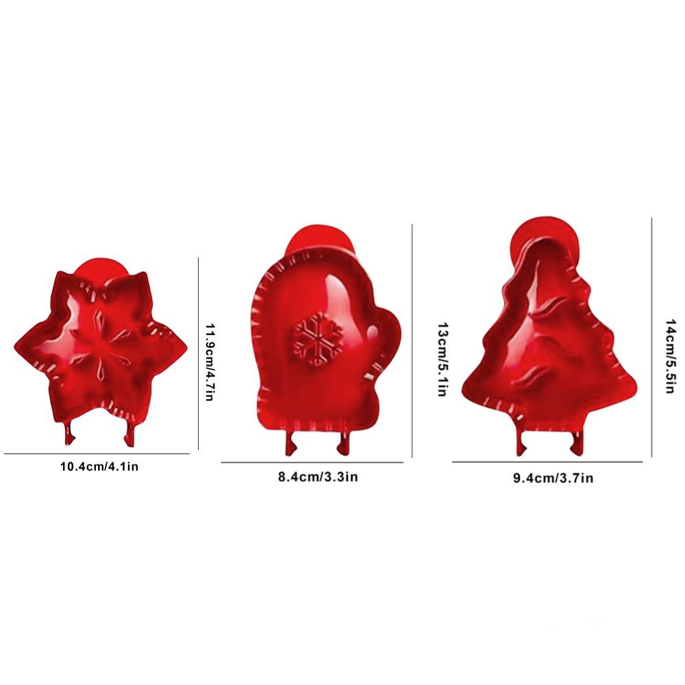 Fall Mini Hand Pie Molds Dough Presser Tools Halloween Christmas Pocket Pie Mould Apple Pumpkin and Acorn Shape Baking Tools