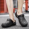 Men's Plus Size Lightweight Breathable Closed-Toe Summer Beach Clogs Sandals