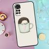 Hedgehog Case For Xiaomi Redmi Note 14 13 12 11 10 9 Pro 9S 10S 11S 12S Redmi 10C 12C 13C 14C Cover
