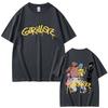 Alternative Rock Band Gorillaz Tshirts Men Women Hip Hop Fashion Vintage T Shirts Summer Male Gothic Oversized Crewneck Tshirts