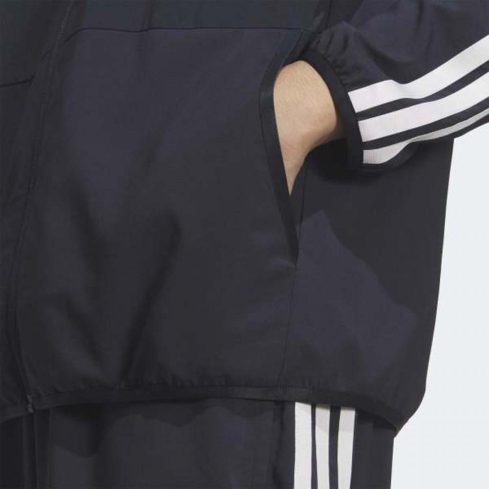 Adidas 3 Stripe Regular Fit Light Woven Track Top Kr8908