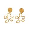 Exaggerated Retro Flower Earrings - Women's Unique Street Style