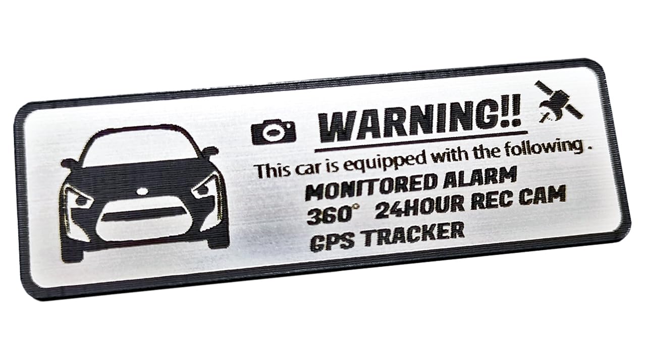 

Honami Works Copen LA400 Copen ROBE Robe Эмблема безопасности 24-часовое наблюдение Видеорегистратор GPS-трекер Наклейка