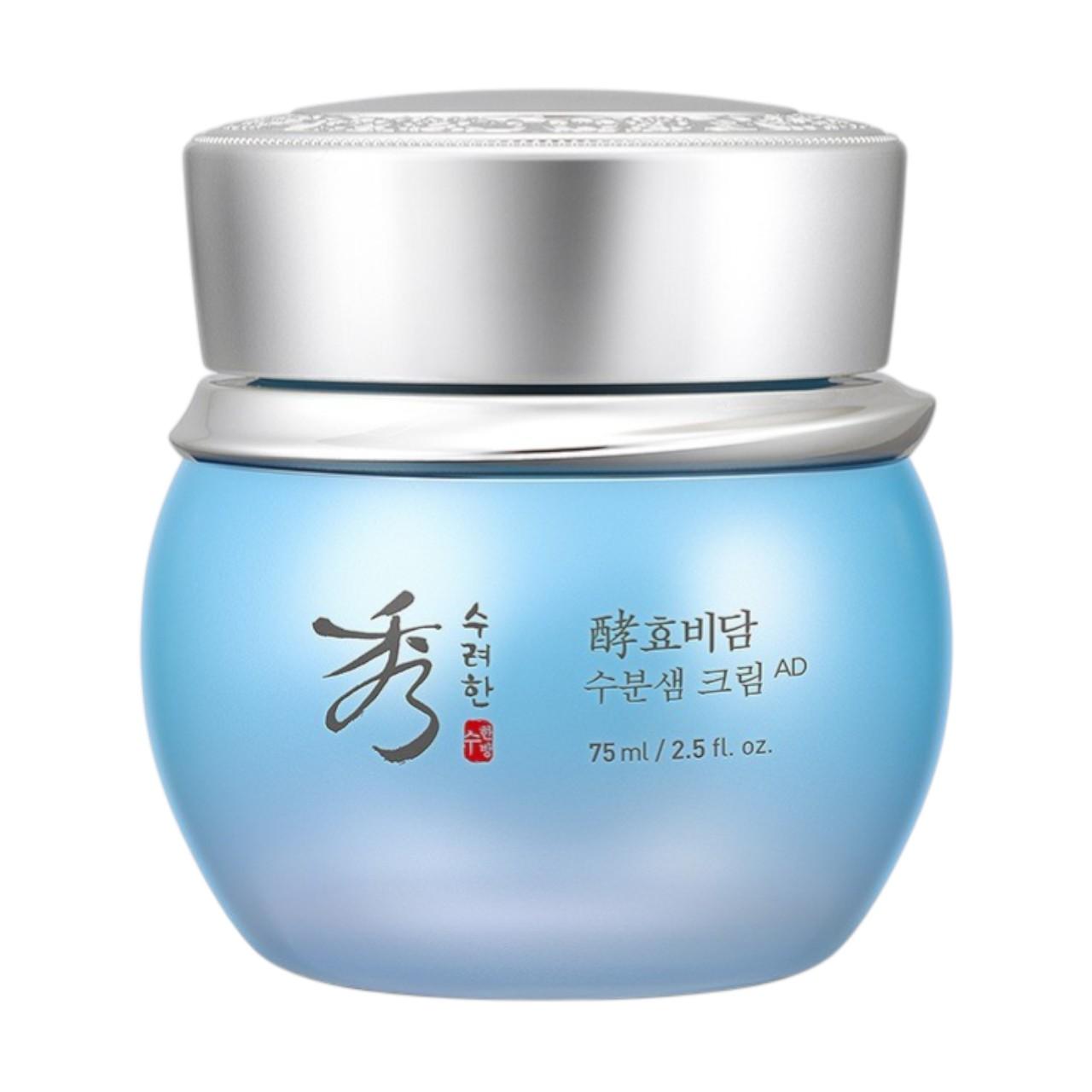 Sooryehan Hyo Bidam Water Spring Cream Intense Hydrating & Anti-Aging Gel Cream 75ml