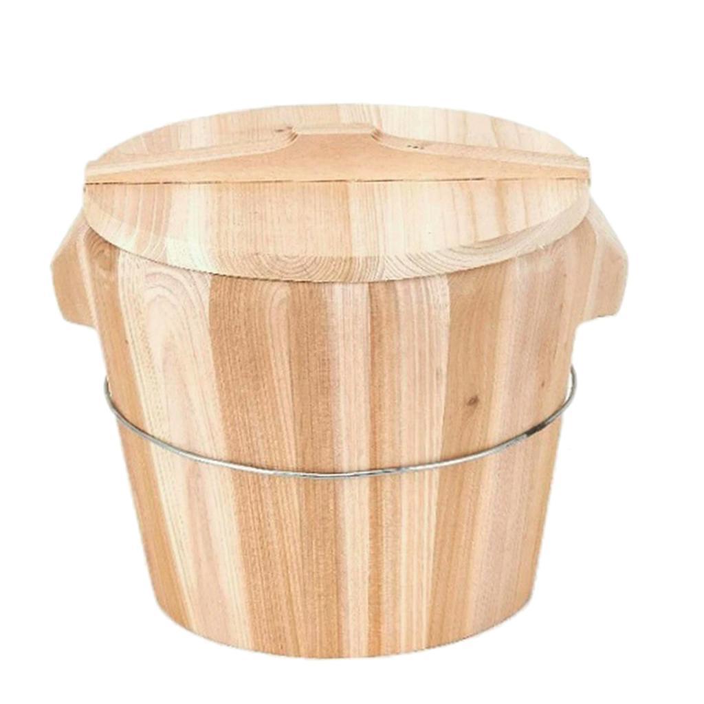 Wooden Rice Steamer Storage Container for Dumpling Restaurant Household