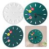DIY Clock Resin Molds Round Silicone Mold DIY Epoxy Silicone Resin Molds with Dial Accessories for Jewelry Making Tools