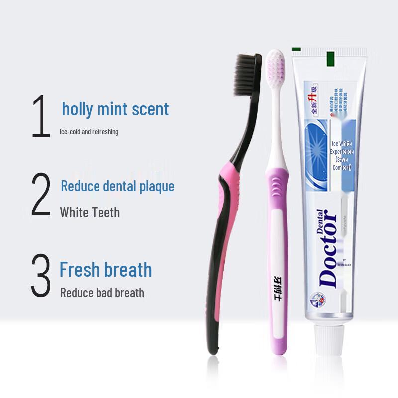 

Yaboshi SD Ice White Toothpaste & Brush Set