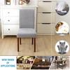 Universal Knitted Elastic Chair Covers Geometric Jacquard Dustproof Stretchable for Home Hotel Banquet