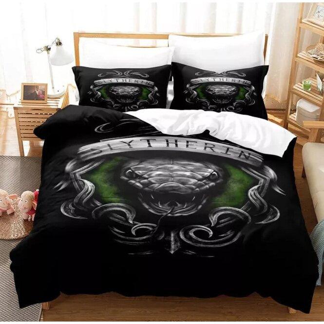 Cute Printed Quilt Cover Pillowcase Three-Piece Set Can Be Made Into Four-Piece 3D Digital Printing