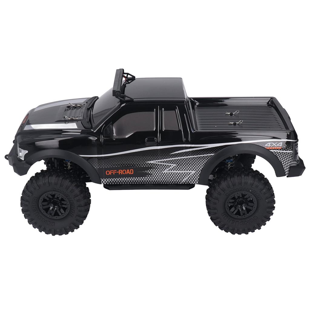 RC Crawler 110 Scale 2.4GHz 4WD LED Light 1500mAh 15kmh Rubber Tires RC Climbing Car with 2