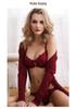 Women's Sexy Lace Lingerie Set: Push-Up Bra & Panty for Small Bust, Lightweight & Breathable