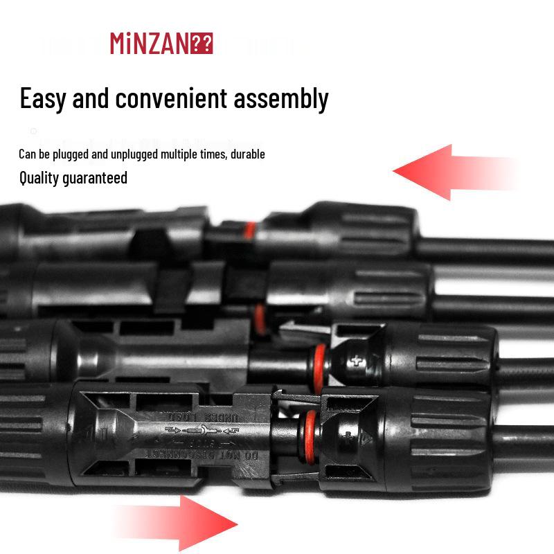 MC4Y Waterproof Solar Panel 4/5-Way Connector Plug