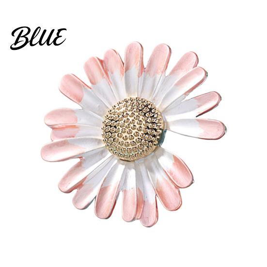 Scarf Fastener Button Large Chrysanthemum Alloy Silk Anti-rust Accessory Buckle