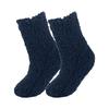 Women's Color Thick Coral Fleece Women's Socks, Half Flannel Home Floor Socks, Warm Color Warm Foot Socks