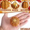 Fall Thanksgiving Hanging Pumpkin Thanksgiving Pumpkin Hanging Decorations Glitters Pumpkin Ball for Holiday Festival