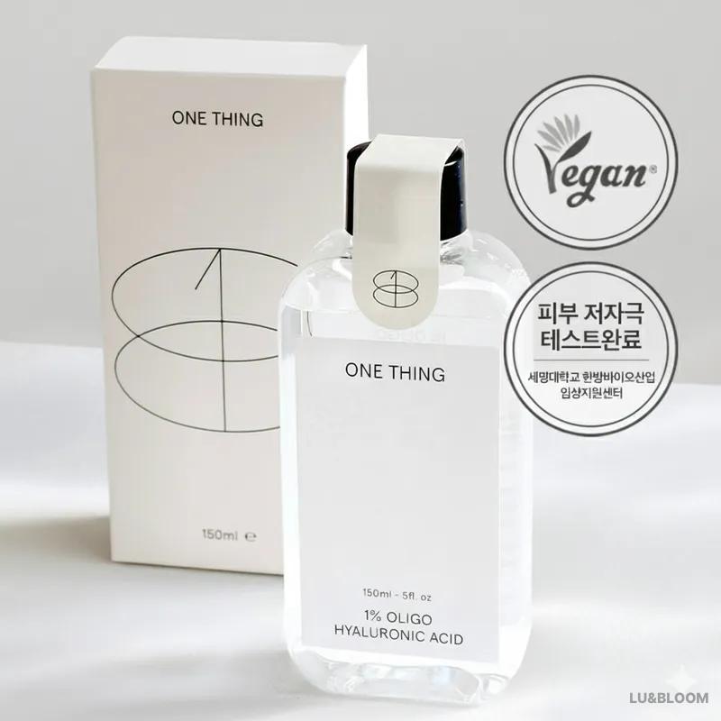 ONE THING Hyaluronic Acid 1% Oligo Low Molecular Toner 150ml (+Free gift)