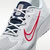 Nike Quest 6 White Obsidian Wolf Grey University Red