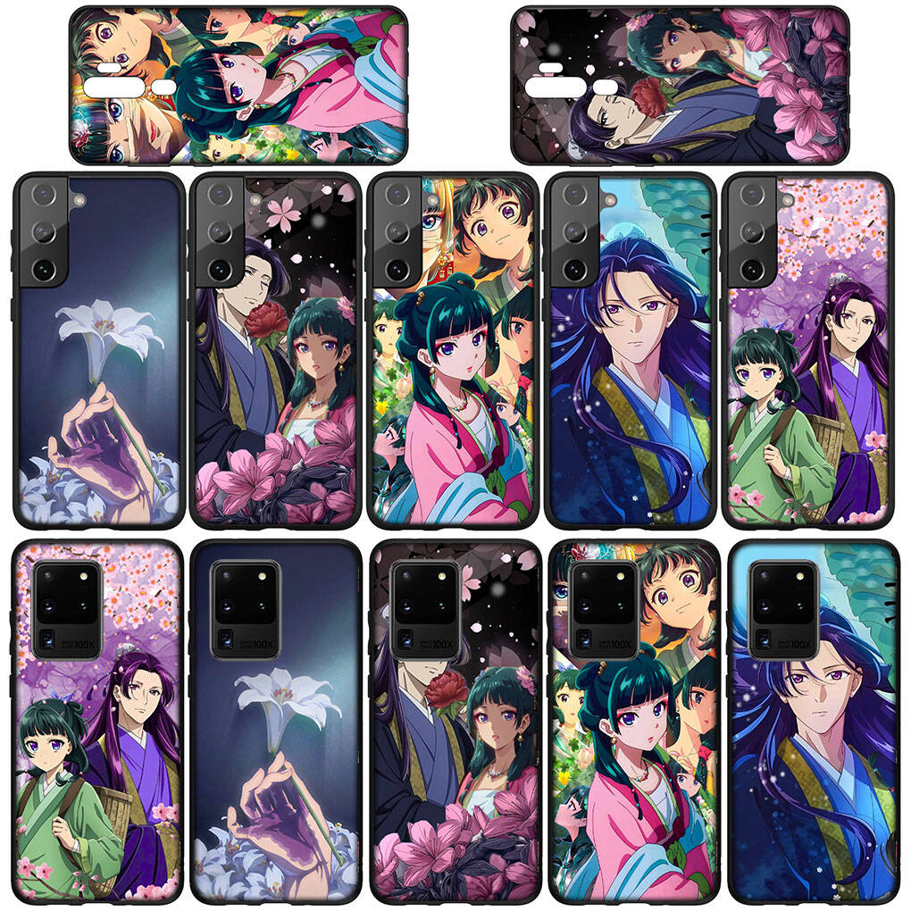 For Samsung Galaxy S25 S24 S23 S22 Ultra FE Plus A17 A37 A57 A56 A55 A06 A16 A15 A36 A26 A35 A05 A25 A54 A34 Phone Case The Apothecary Diaries Lovely