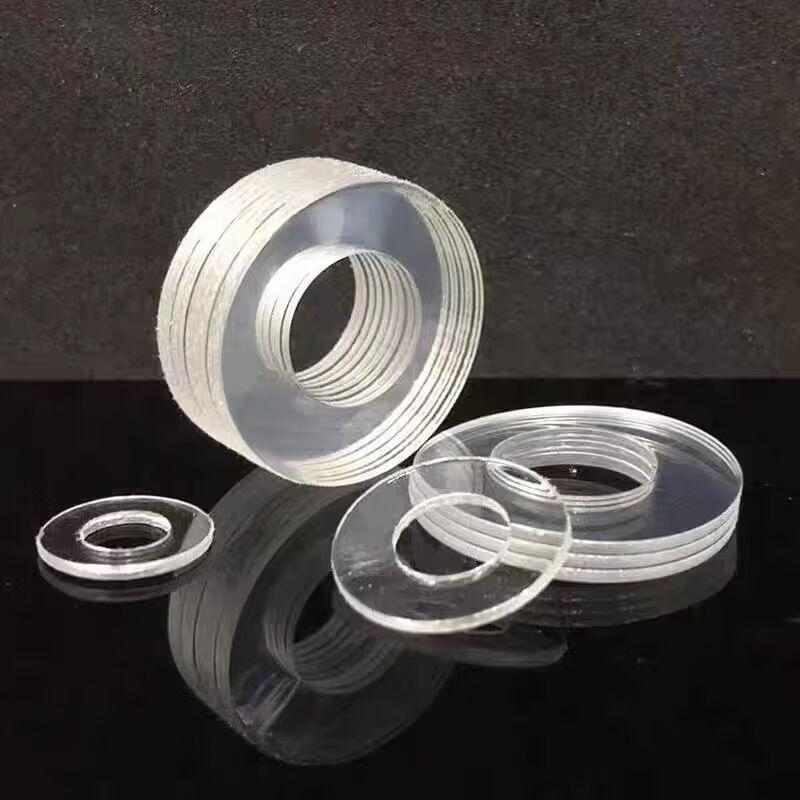 PVC Transparent Plastic Washer Set