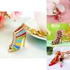 Elegant High Heel Shoe Keychain Women Gift Creative Metal Key Ring For Special Occasions