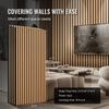 Wood Slat Acoustic Panels 23.6 X 47.2 Inch for Modern Wall Decor Light Oak