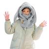Winter Neck Warmer+ Dual Layered Bunny Hat Russian Hat Jazz Streetwear Dual Layered Bunny Hat for Women