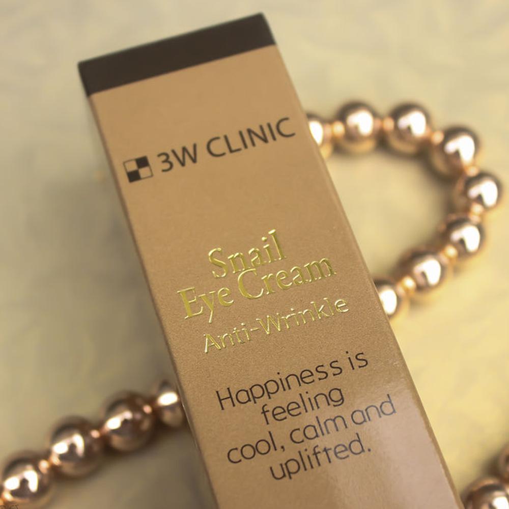 6 Stück_[3W CLINIC] Schnecken-Augencreme 40ml (Antifalten)