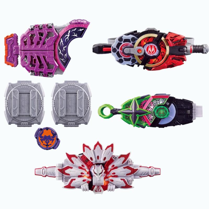 Original Kamen Rider Geats Transformation Belt Driver Tycoon Buffa Buckle Anime Action Figure Model Toys Kid Gift BANDAI DX MK9 Poseable Articulated