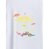 European Size Summer Trend Imaginative Alien And UFO Print Short Sleeve Round Neck T-shirt For Sports, Leisurewear For Big And Tall Guys