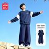 MINISO Boys' Casual Sweatshirt & Pants Set