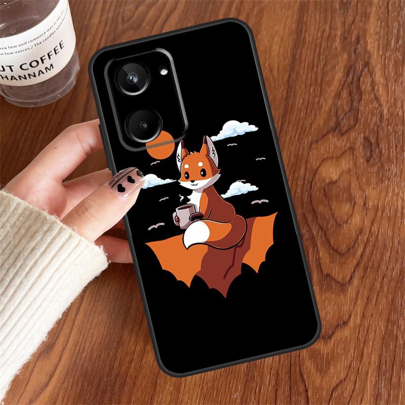 Anime Funny Fox For Realme 15 Pro GT7 GT6 10 11 12 13 14 Pro Plus C75 C71 C65 C63 C61 C53 C67 C35 C55 Case