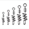 Anti-Snag Soft Bait Spring Swivel Hook for Fishing