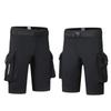 3MM Unisex Tech-Tauchshorts zum Schnorcheln, Windsurfen, Rudern & Surfen mit Aufbewahrung