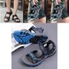 Premium Cowhide Leather Mens Beach Sandals With Breathable Sport Casual Comfort