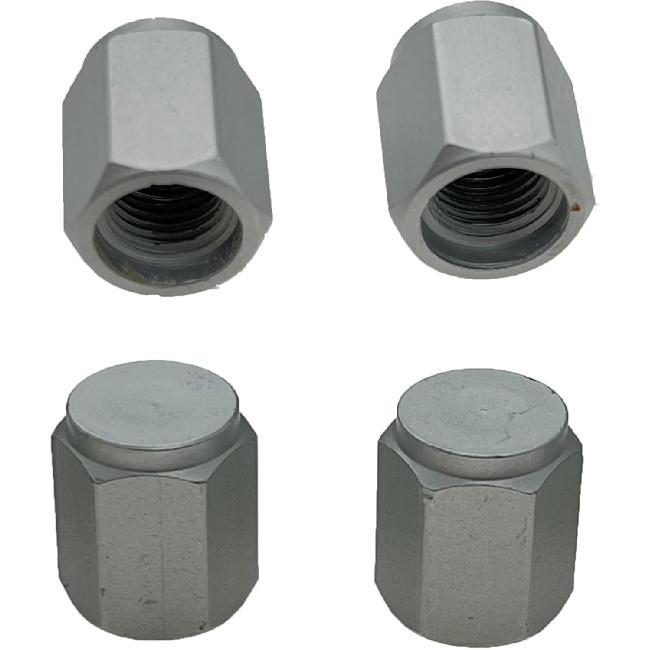 Tire Valve Stem Caps Aluminium for Toyota Lexus LX570 GX460 GS350 Replace 90942-05042 Tire Air Valve Cap 4 Pcs 90942-05042