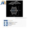 Junpinxing Hexagonal Butterfly Tarp