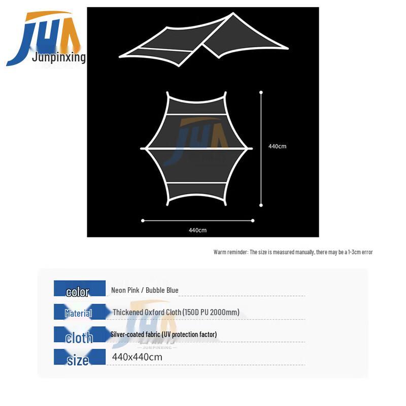 Junpinxing Hexagonal Butterfly Tarp