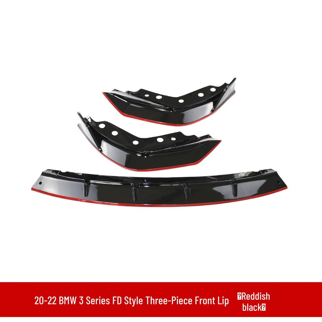 Compatible with 20-22 BMW 3 Series G20: Front Splitter, Lip, Rear Spoiler Body Kit, Corner Spoilers.