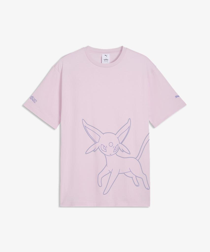 PUMA X Pokémon Relaxed Graphic Tee - Pearl Pink / 634914-70