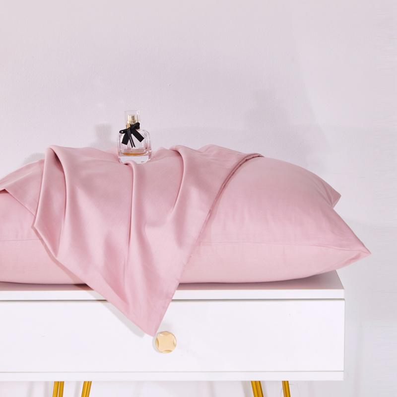 High Count High Density 100% Cotton Envelope Pillowcase Solid Simple Design 30x50 50x70cm