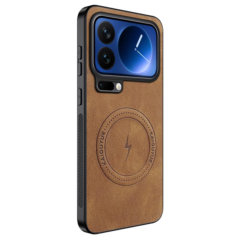 For Xiaomi 17 Pro Max Luxury Matte Soft Leather Phone Case For Xiaomi Mi 17 Pro Max Bumper Protection Shockproof Magnetic Cover