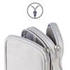 Storage Bag for Earphone Memory Card Portable Electronic Organizers Pouch with Lanyard Splashproof Travel Carrying Case